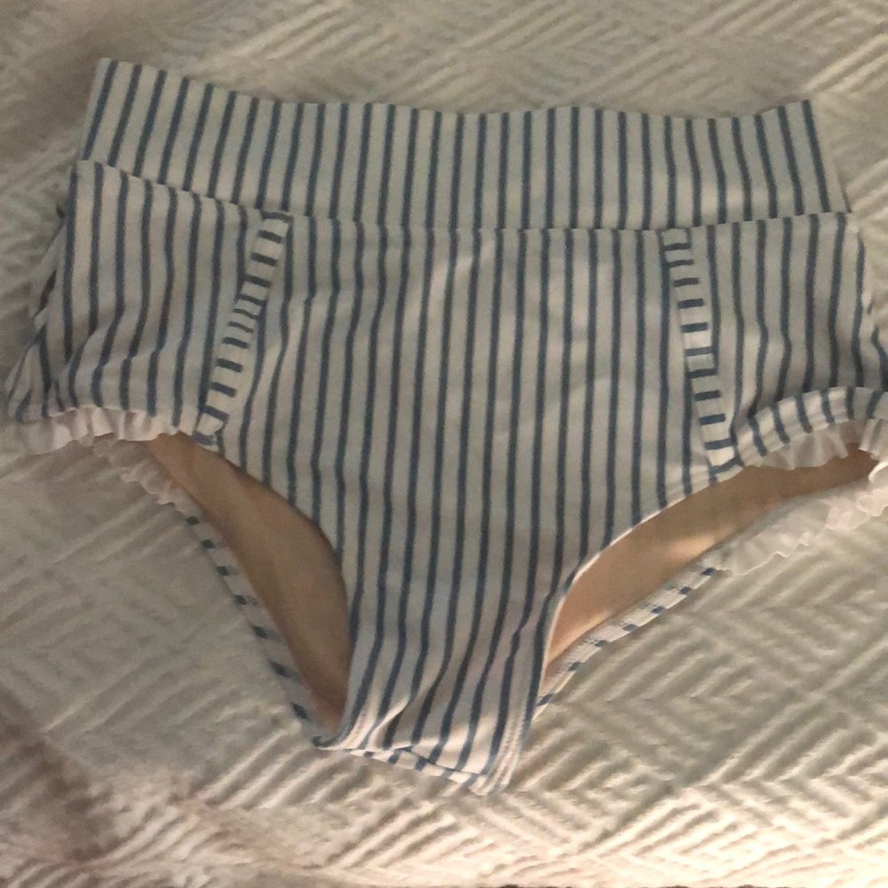 High waist swim bottoms